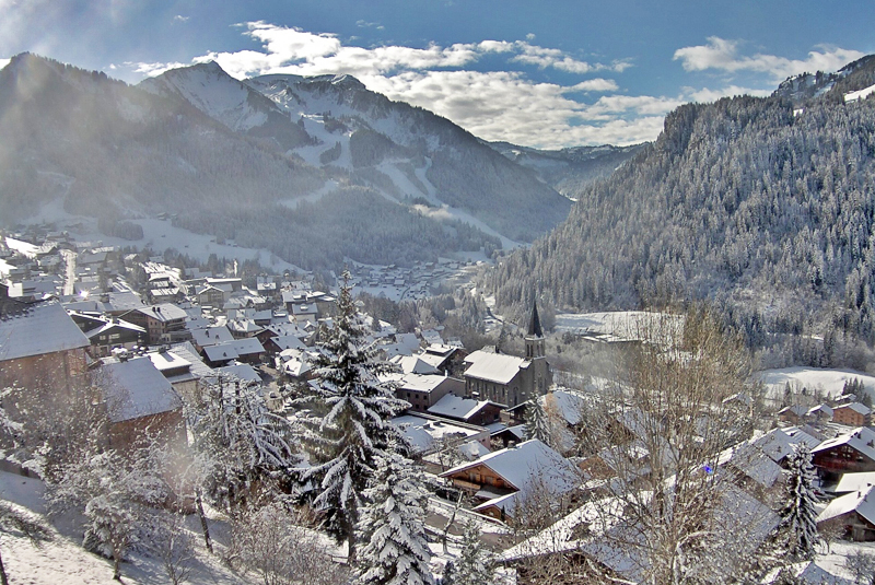 Chatel aujourd'hui enneigement