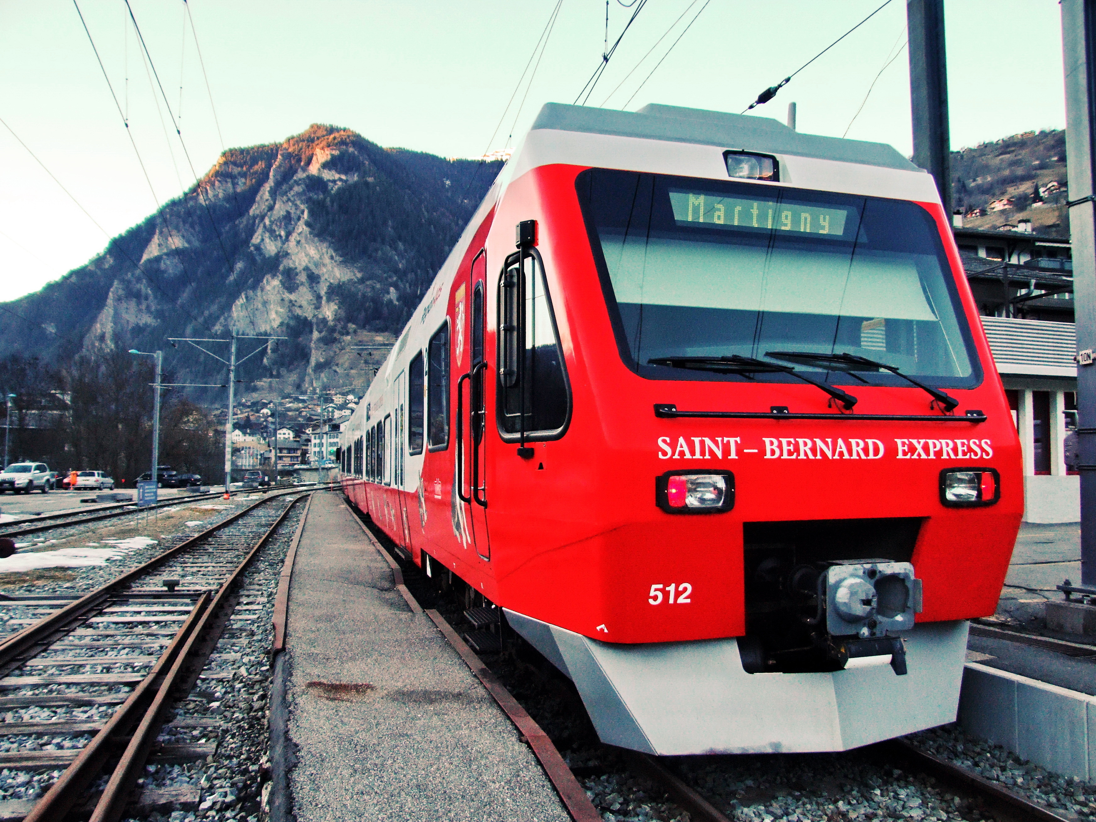 Genève - Verbier en train