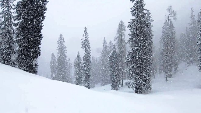 L'hiver revient dans les Alpes
